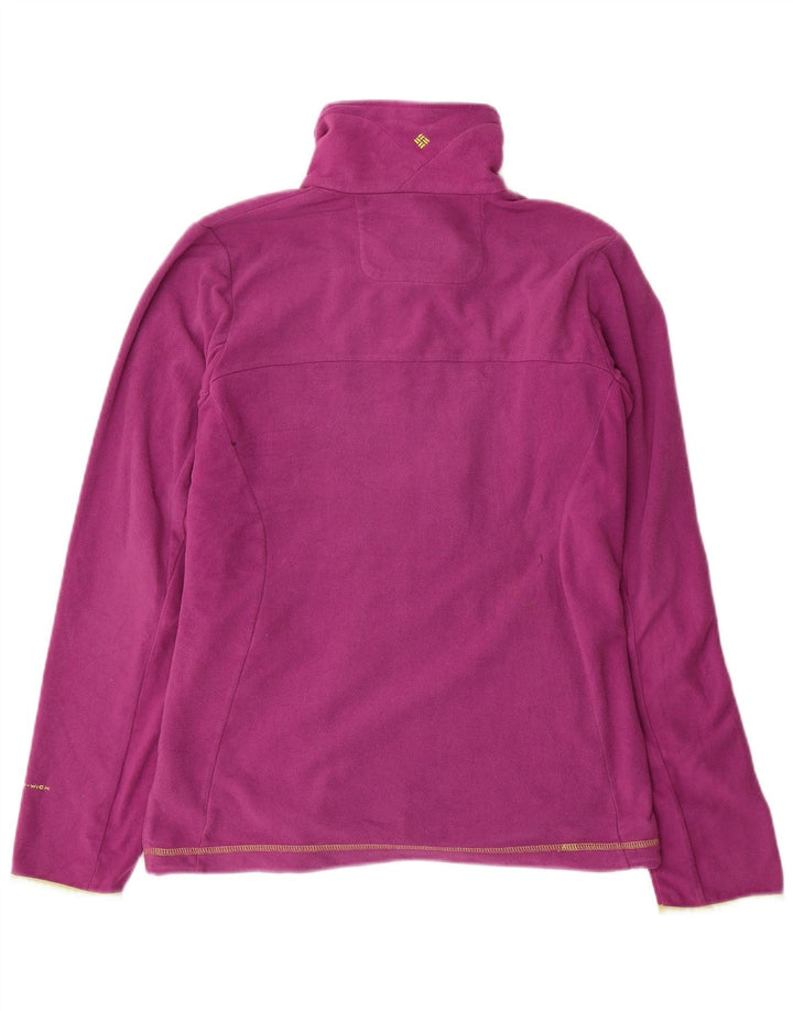 Giacca in pile Omni-Wick da donna COLUMBIA UK 12 Poliestere viola medio