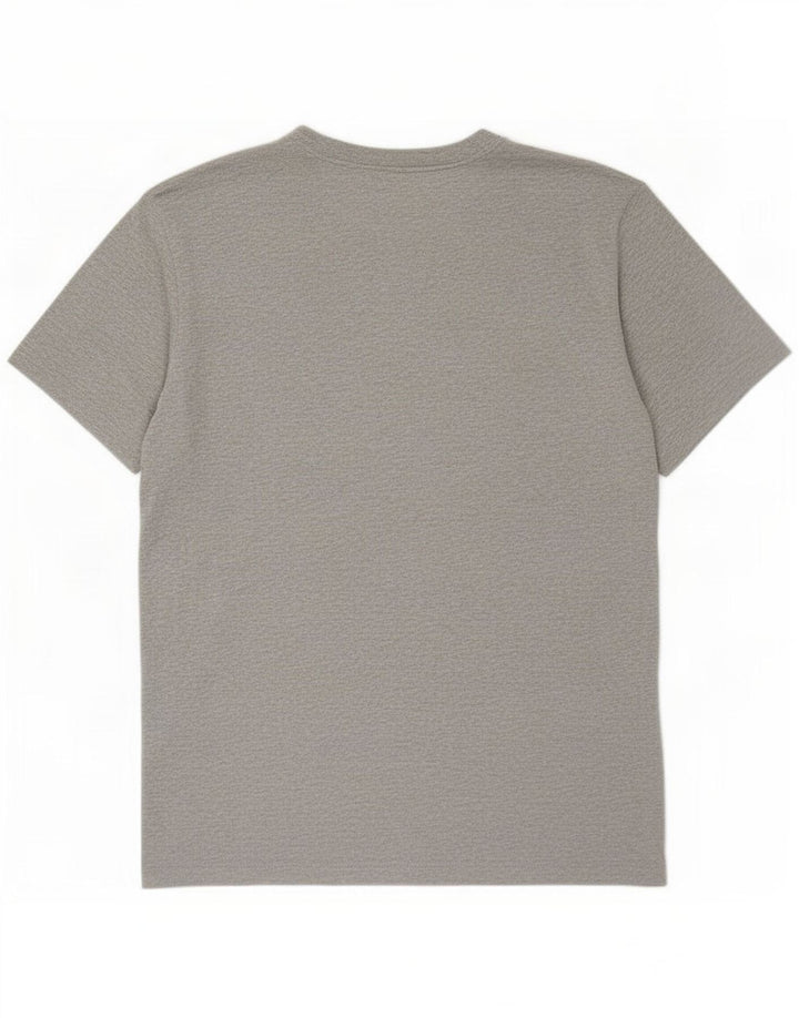 T-shirt da uomo Nike Top grande in cotone grigio