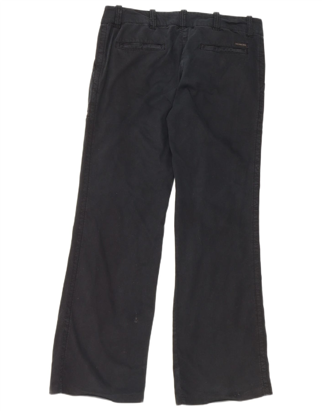 Pantaloni Bootcut da donna Calvin Klein W31 L30 cotone nero