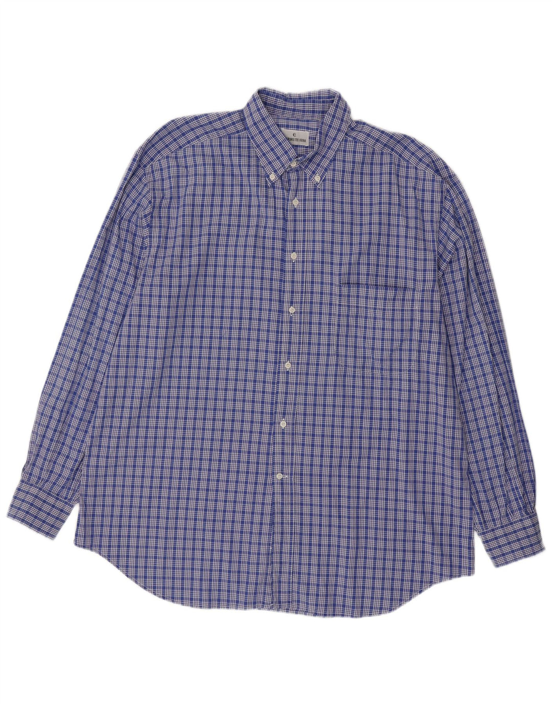Camicia da uomo Cerruti 1881 XL a quadri blu