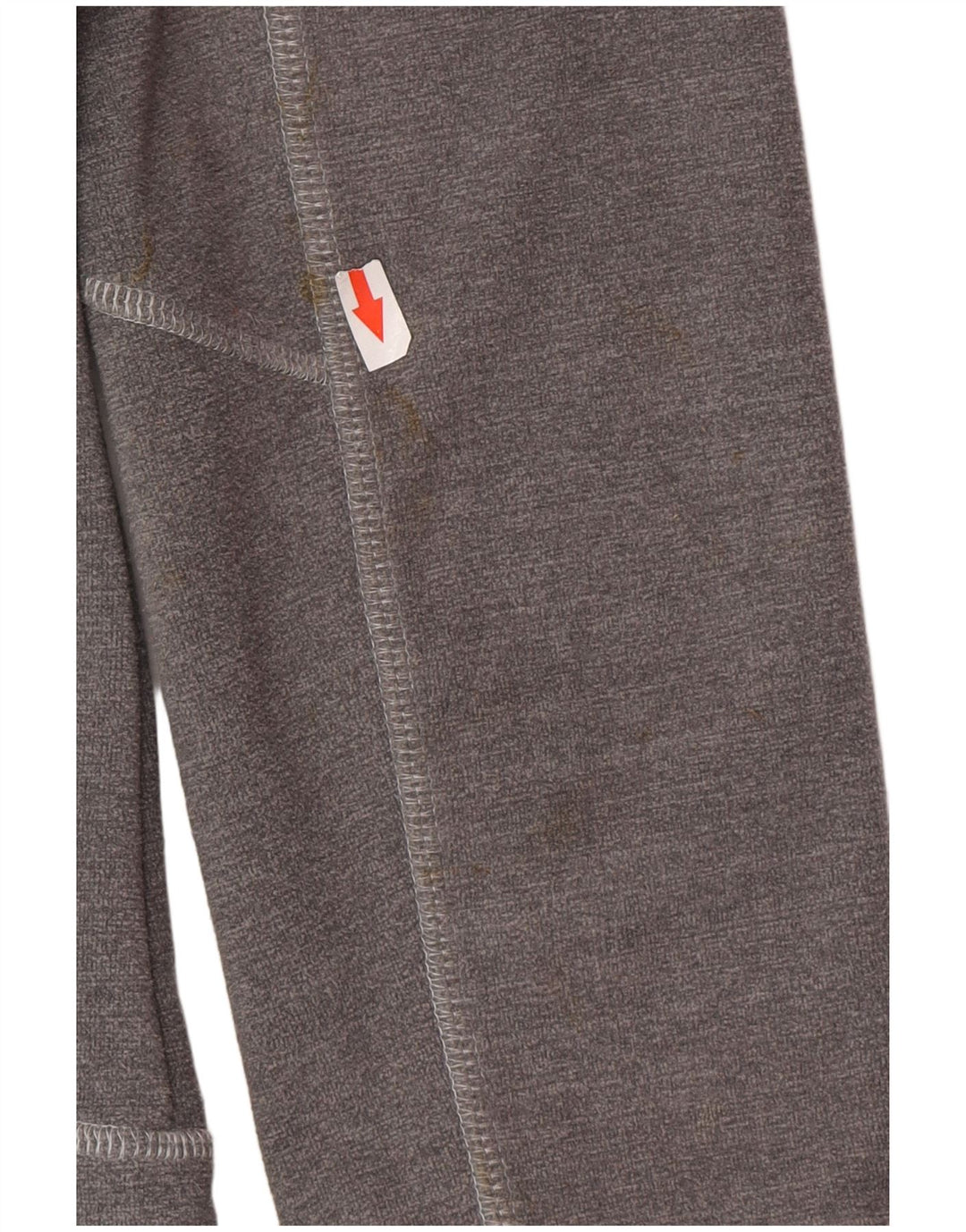 Maglione con cappuccio e zip da donna Jack Wolfskin UK 14/16 Grande poliestere grigio