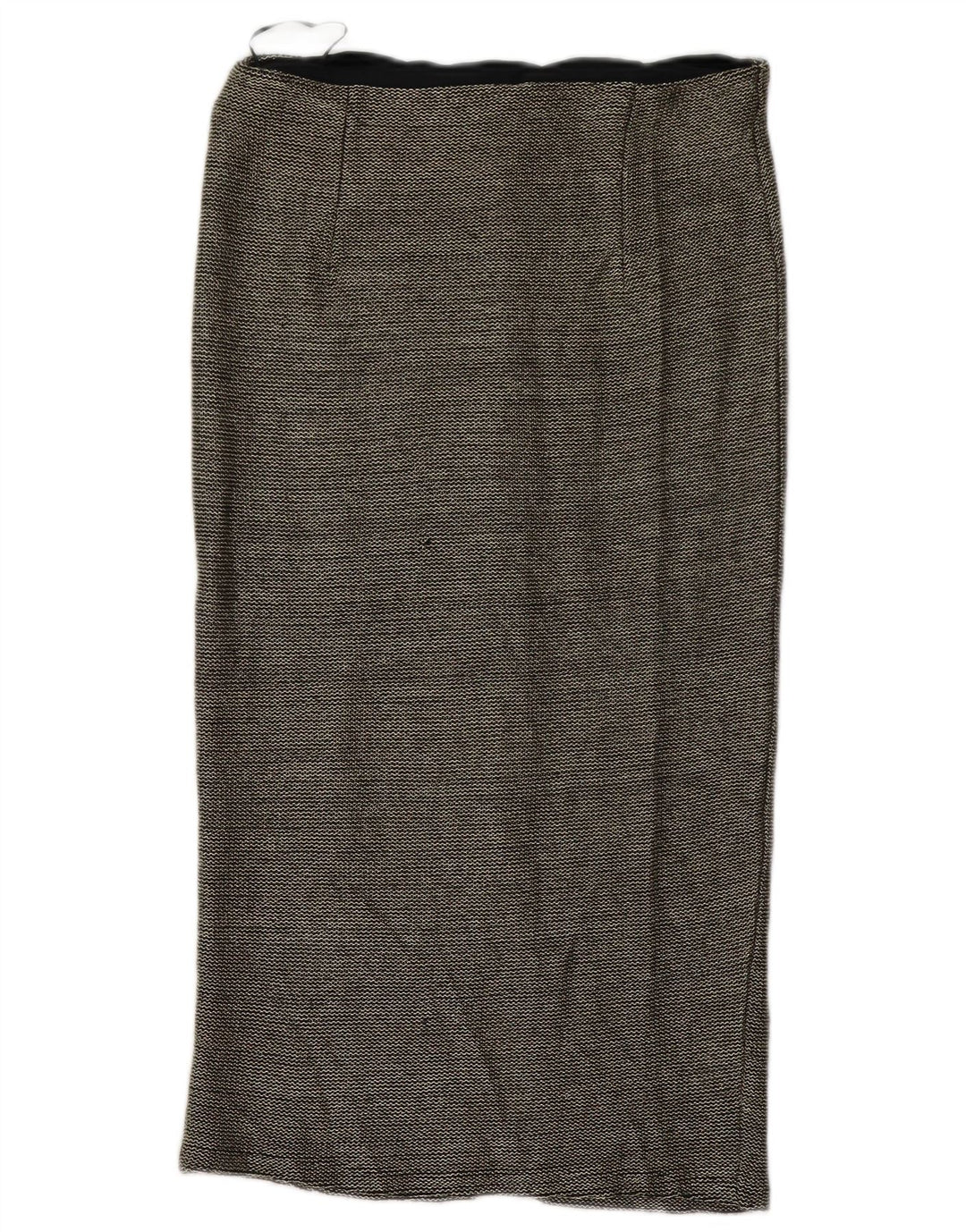 Gonna longuette da donna Topshop UK 12 media W32 poliestere nero