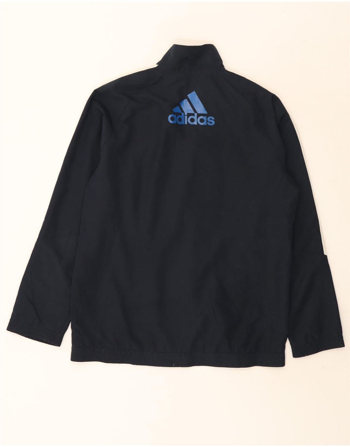 Tuta intera Adidas da ragazzo con grafica 15-16 anni in poliestere blu navy