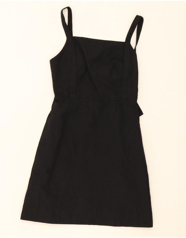 COS Womens Sleeveless A-Line Dress US 2 XS Black Cotton