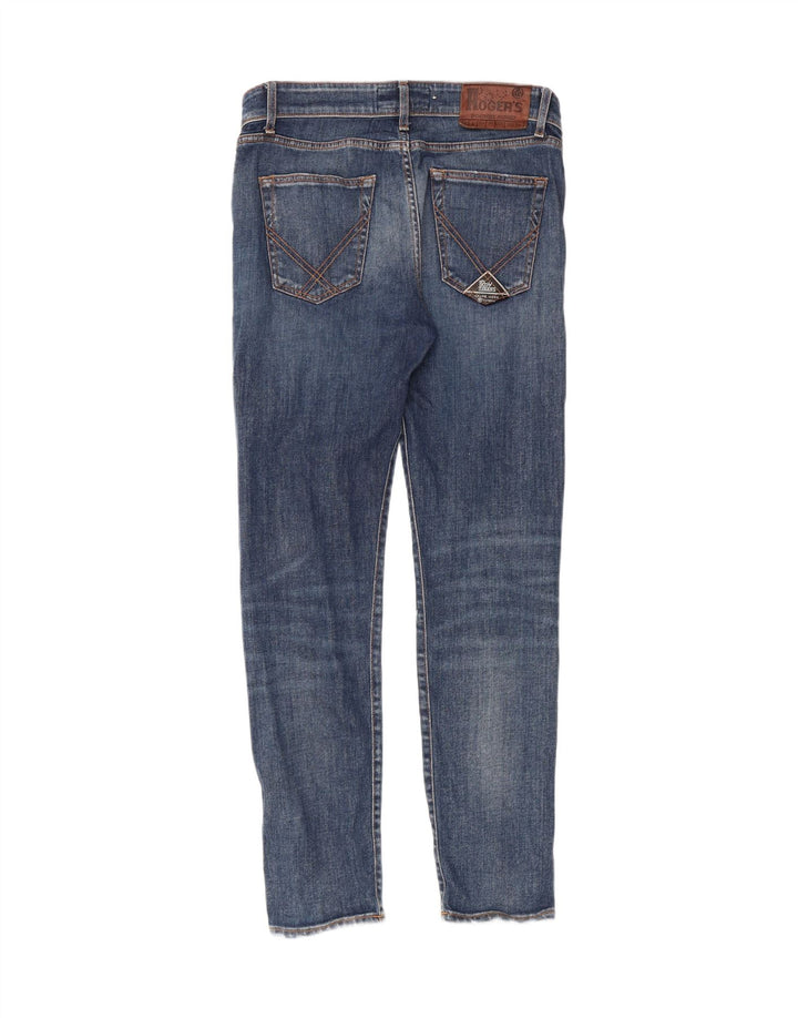 ROY ROGERS Mens Distressed Slim Jeans W31 L31 Blue Cotton Vintage Roy Rogers and Second-Hand Roy Rogers from Messina Hembry 