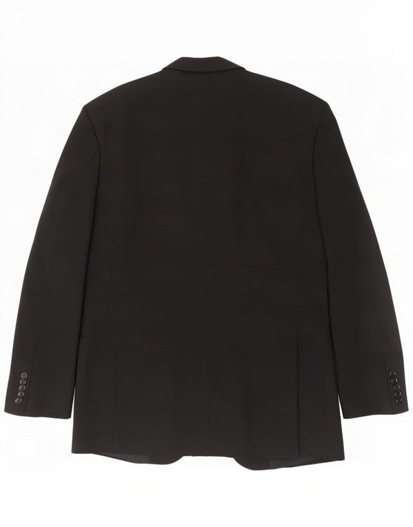 Hugo Boss Giacca blazer a 3 bottoni da uomo EU 52 XL Nera