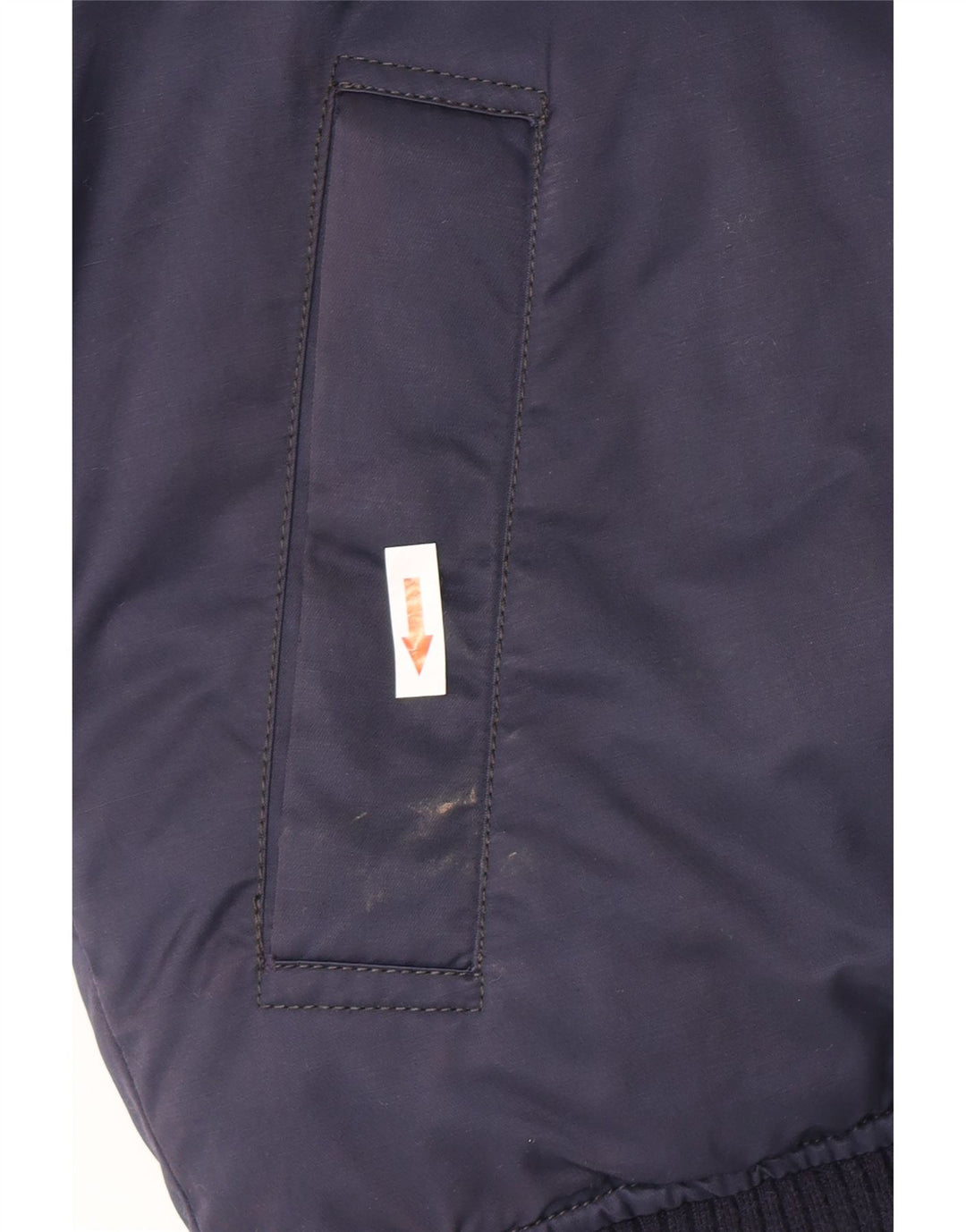 Giacca imbottita con cappuccio da uomo G-Star UK 42 XL Blu navy in poliammide