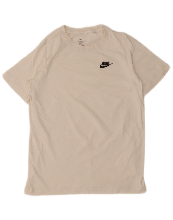 T-shirt da bambino Nike Top 13-14 anni XL bianca