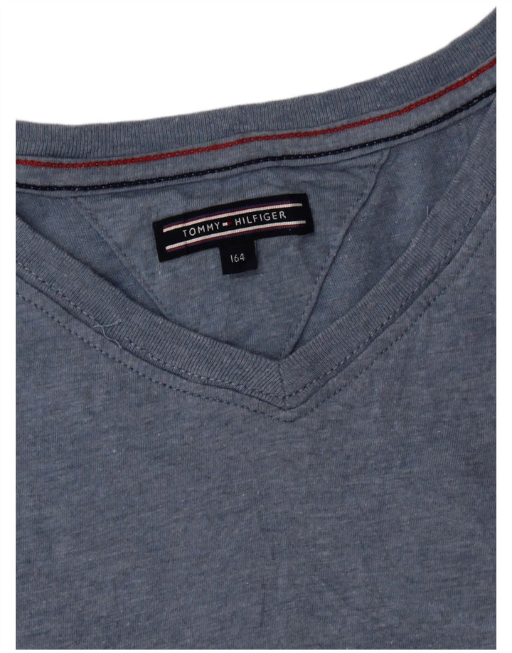 T-shirt da ragazzo Tommy Hilfiger Top 13-14 anni Blu
