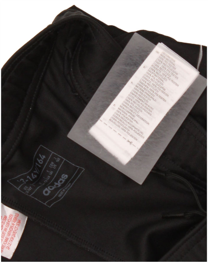 Pantaloni della tuta ADIDAS Aeroready da bambino 13-14 anni in poliestere nero
