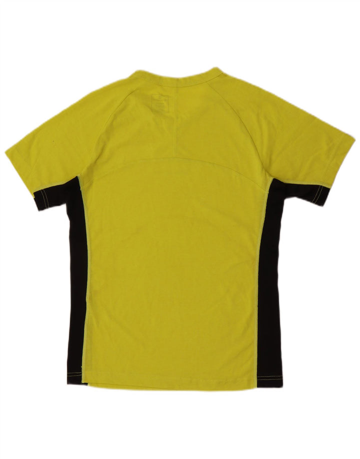 T-shirt da uomo Champion Top Small giallo color block