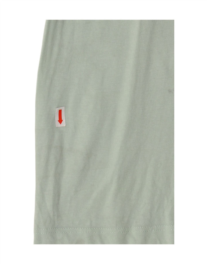 JACK & JONES T-shirt grafica da uomo grande in cotone verde