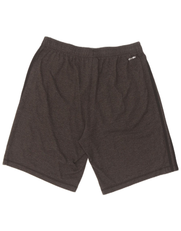 Adidas Mens Climalite Sport Shorts Large  Grey Cotton