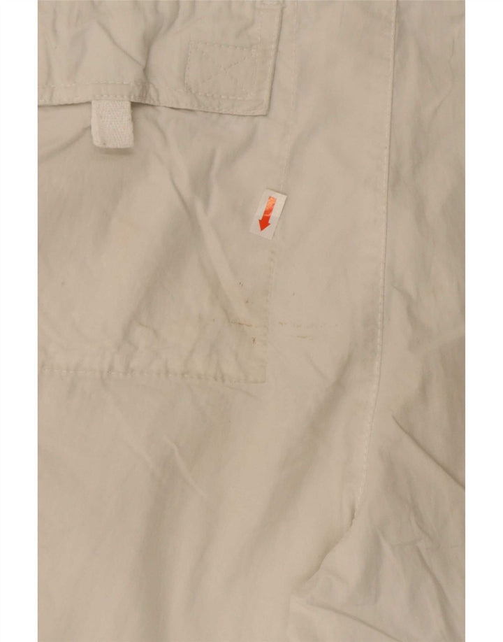 Pantaloncini cargo grafici da uomo Gaastra piccoli W29 cotone bianco