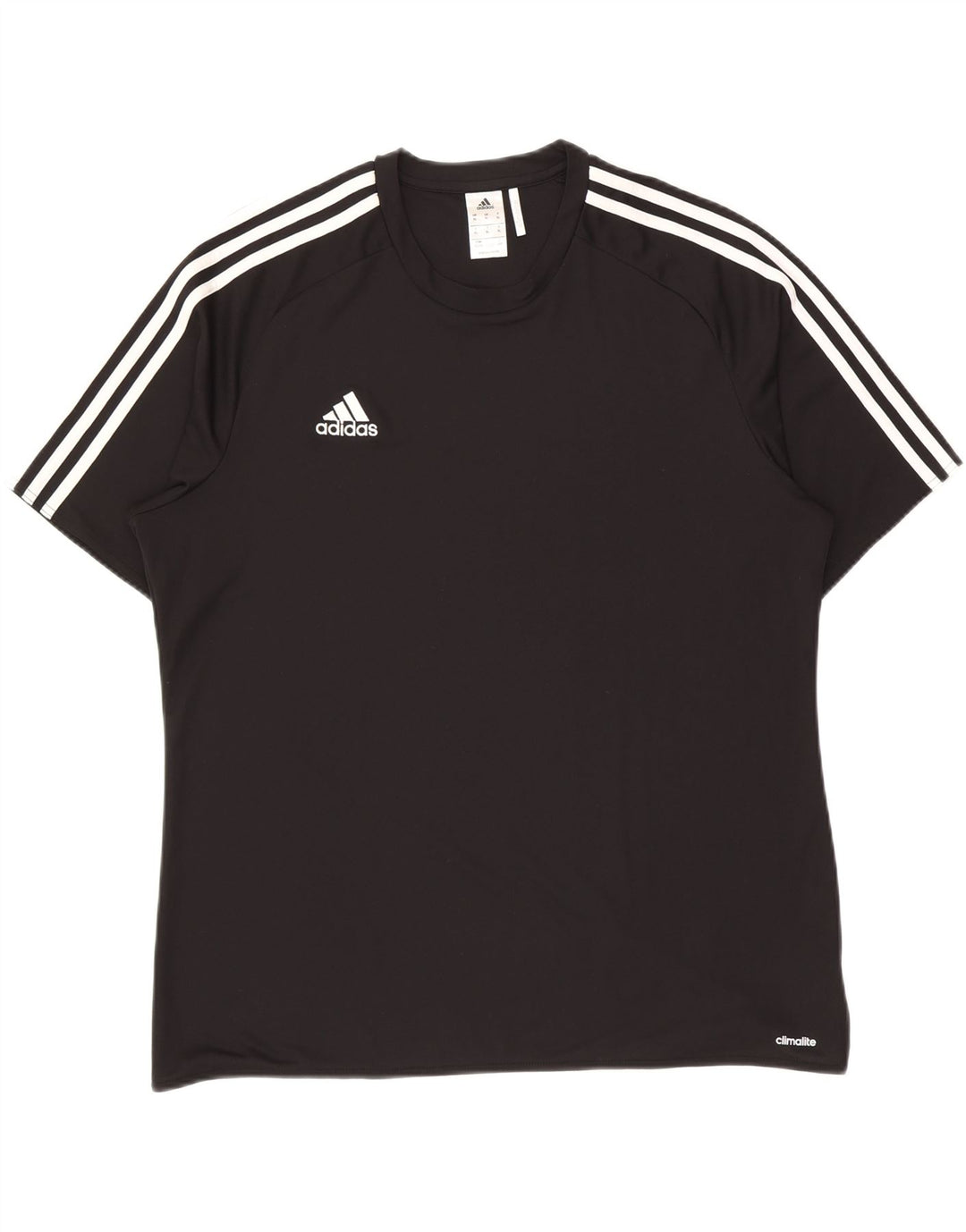 T-shirt Adidas Climalite da uomo Top XL poliestere nero