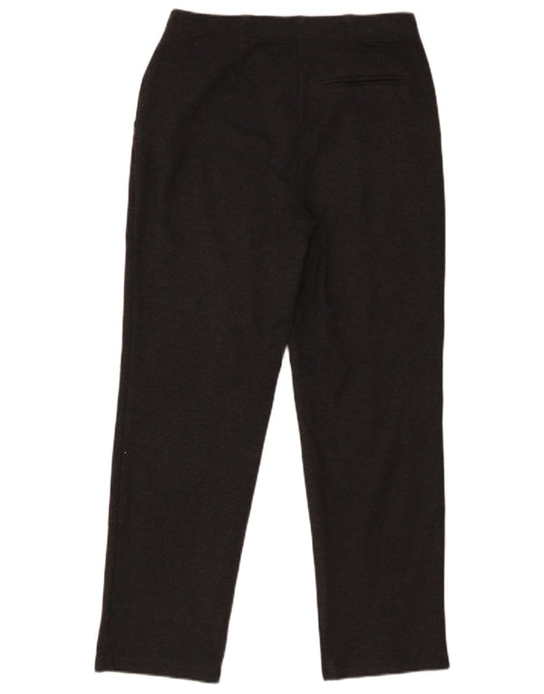 Pantaloni casual dritti da donna Marks & Spencer UK 10 Small W28 L26 Grigio