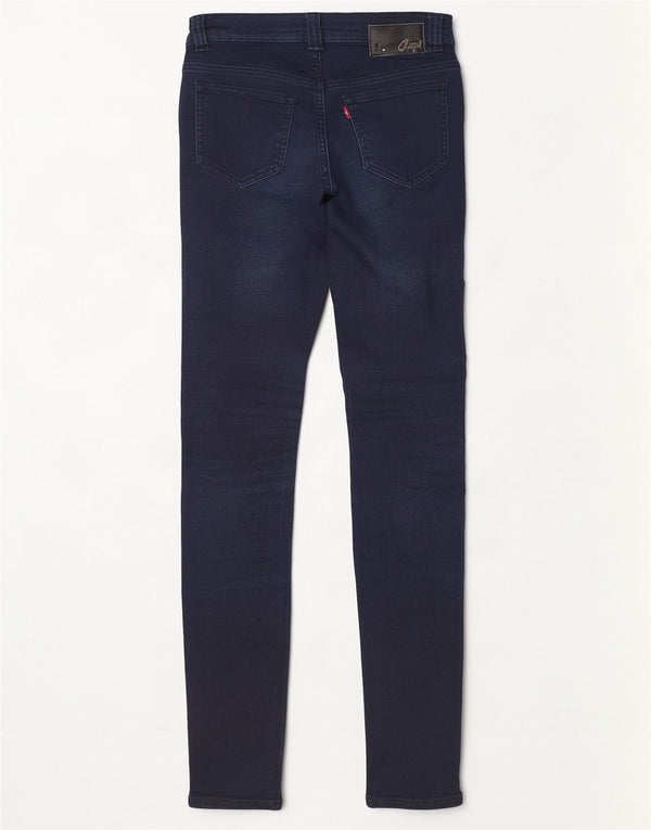 Jeans skinny da donna Diesel W27 L32 cotone blu navy