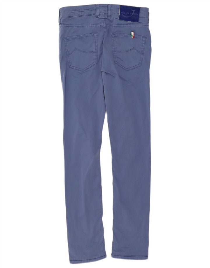 Pantaloni casual slim da donna Jacob Cohen W30 L31 Blu