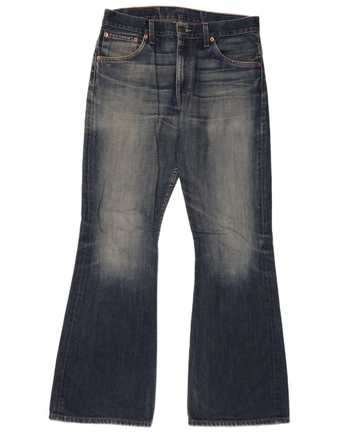 Jeans svasati 516 da donna Levi's W32 L32 cotone blu
