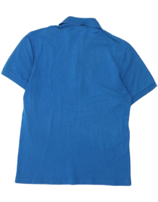 Polo da uomo LACOSTE taglia 5 grande in cotone blu