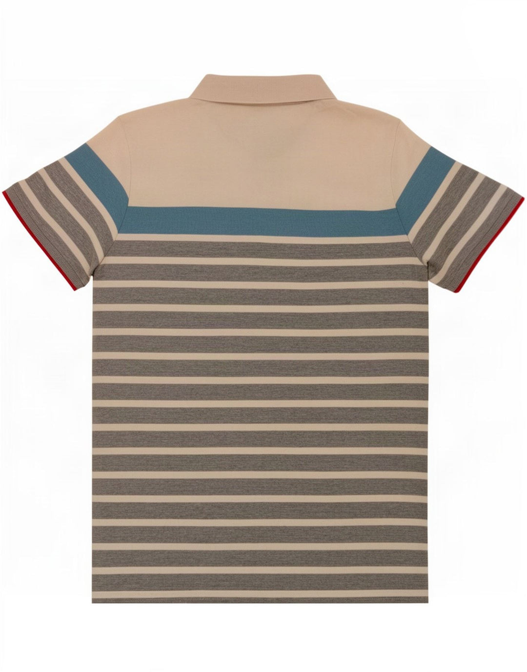 Polo Ellesse da uomo Heritage in cotone a righe medie multicolore