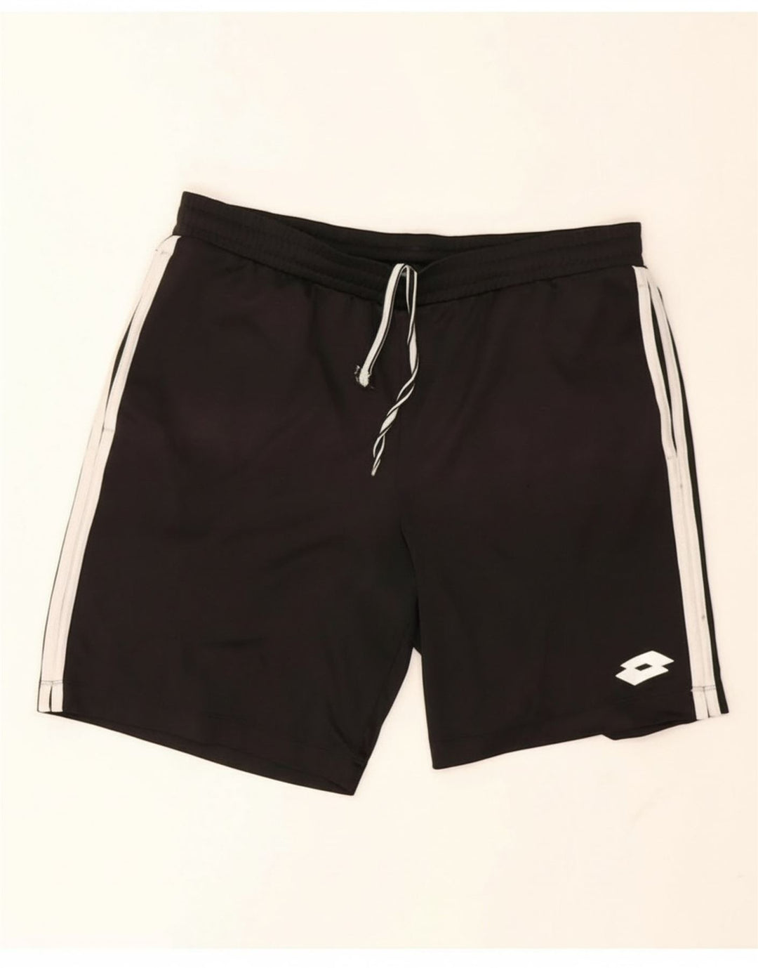 Pantaloncini sportivi da uomo Lotto medi neri