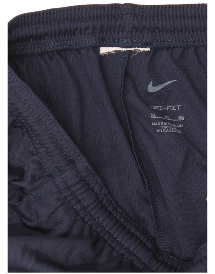 Pantaloni da tuta NIKE Dri Fit da donna UK 18 XL Blu navy