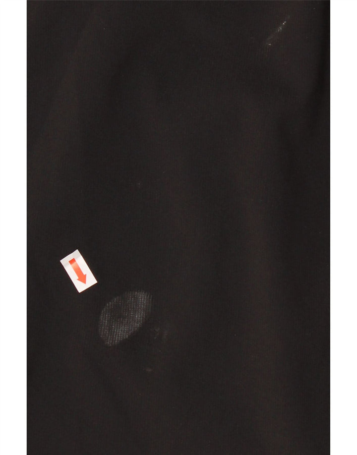 Pantaloncini sportivi da uomo Adidas medi neri in poliestere