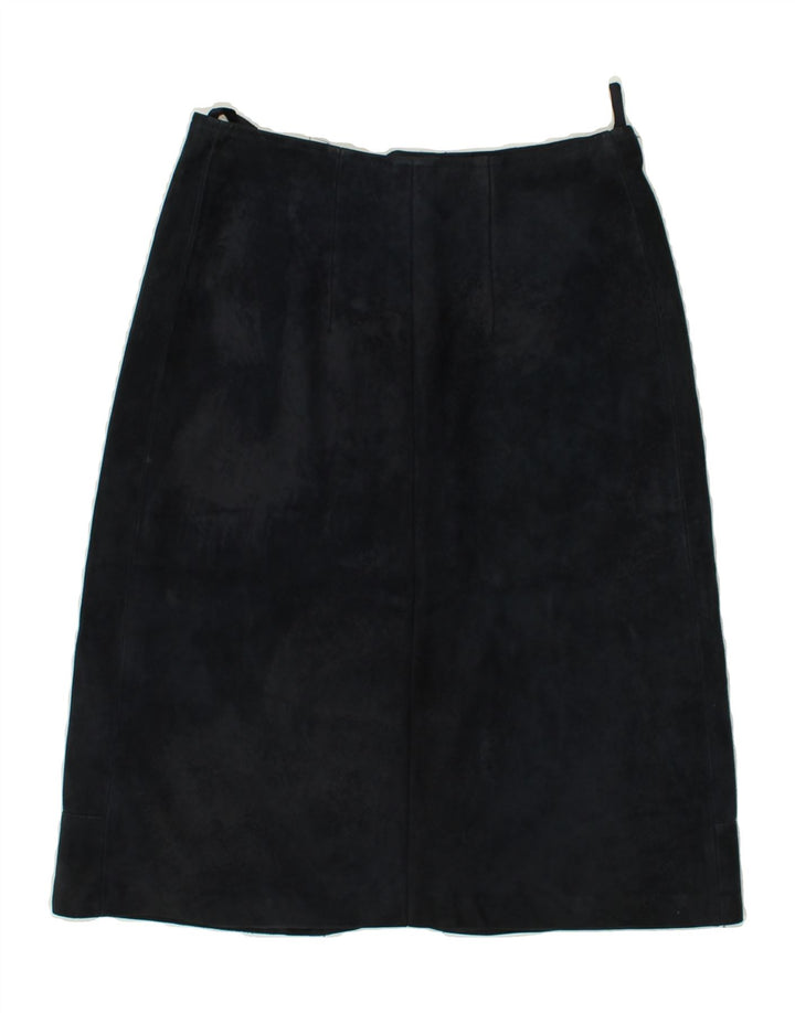 VINTAGE Womens A-Line Skirt W30 Medium Black | Vintage Vintage | Thrift | Second-Hand Vintage | Used Clothing | Messina Hembry 