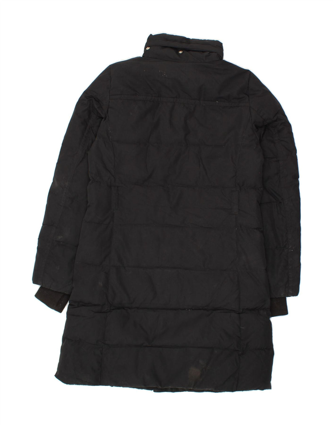J. CREW Womens Padded Coat UK 10 Small Black Polyester Vintage J. Crew and Second-Hand J. Crew from Messina Hembry 