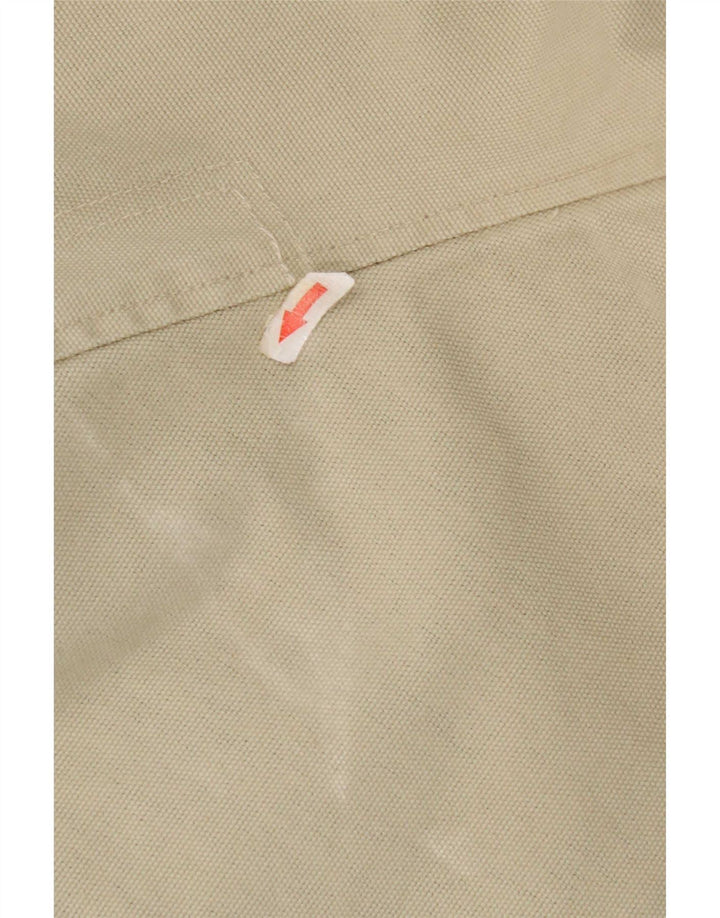 Giubbotto bomber vintage da uomo UK 42 XL Beige Colourblock