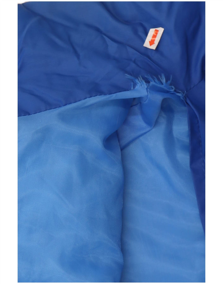 MACROSS Giacca imbottita grafica da uomo UK 46 3XL Blu