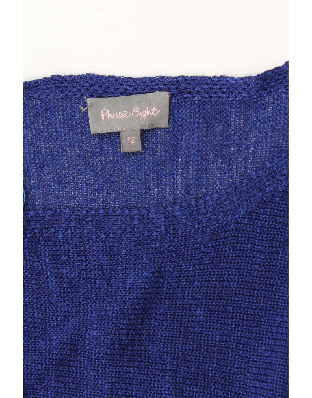 Maglione maglione con scollo a barca da donna Phase Eight UK 12 Medio Blu navy