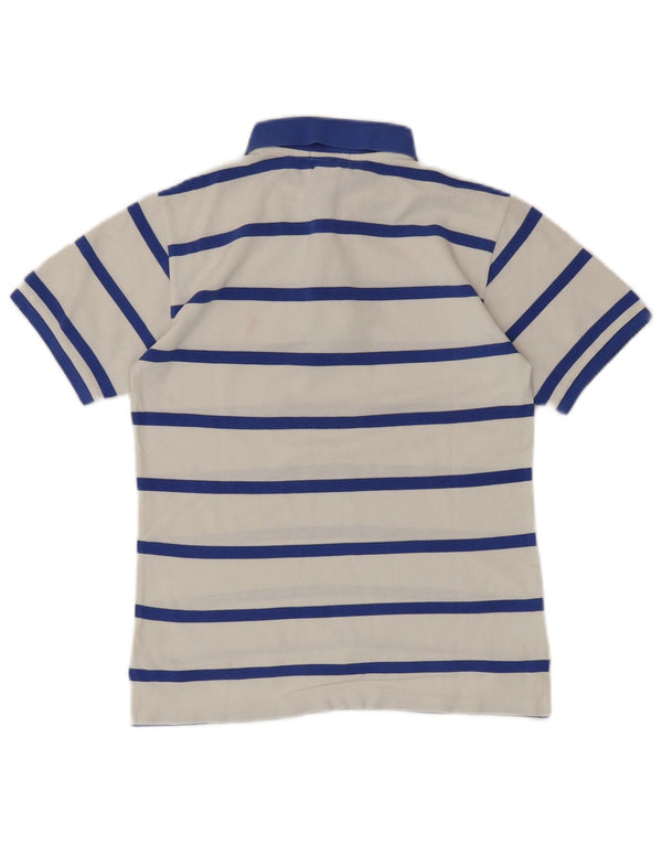 POLO RALPH LAUREN Polo Bambino 8-9 Anni Piccola in Cotone a Righe Bianche