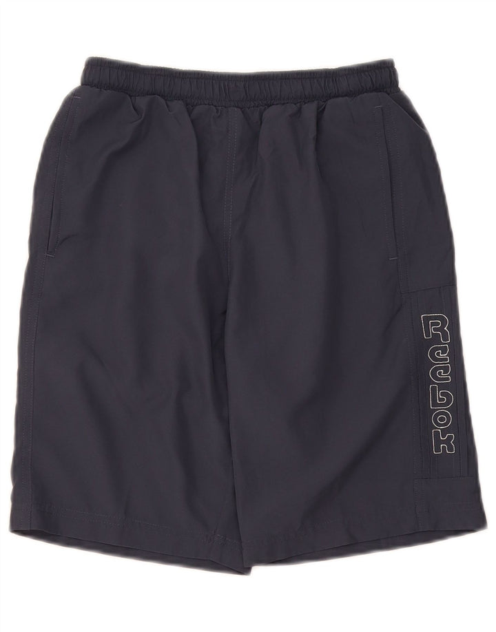 Pantaloncini sportivi Reebok Classic Graphic da ragazzo 9-10 anni in poliestere grigio