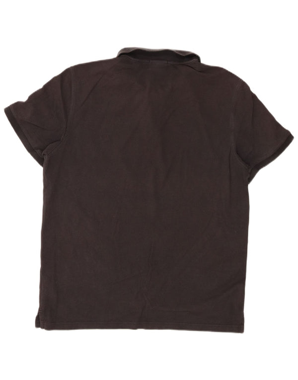 Polo Gant da uomo vestibilità regolare XL in cotone nero