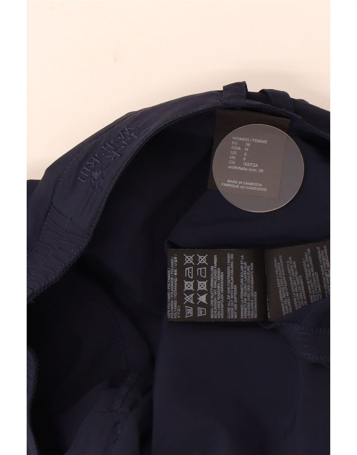 Minigonna da donna Jack Wolfskin UK 8 Small W30 Blu Navy Poliammide