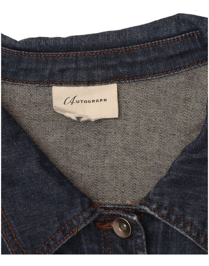 Giacca di jeans da donna Autograph UK 18 XL Cotone blu navy