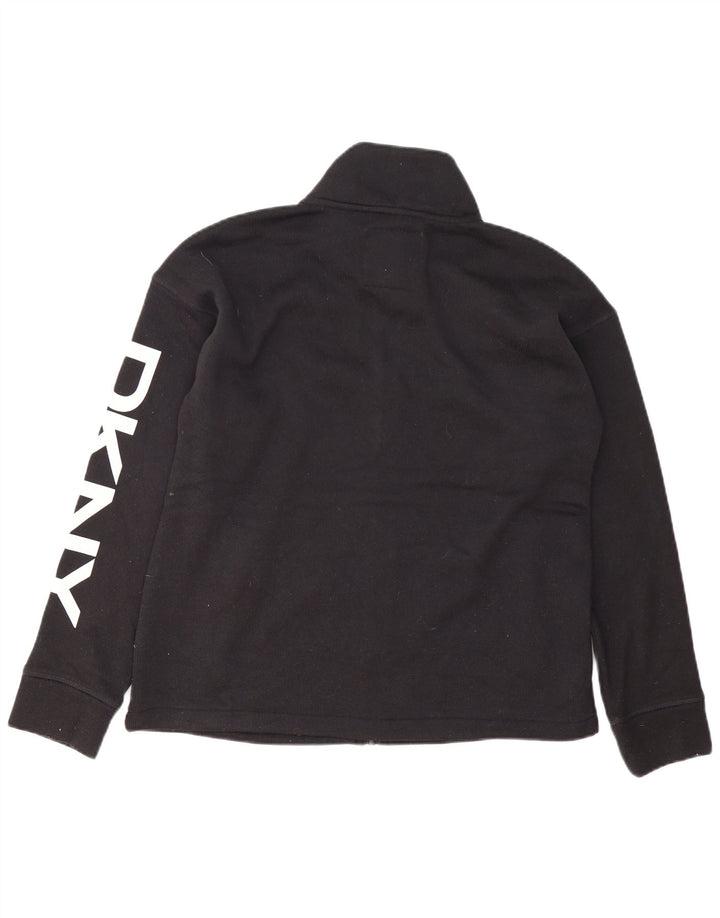 Giacca da ginnastica grafica da uomo Dkny, poliestere nero medio