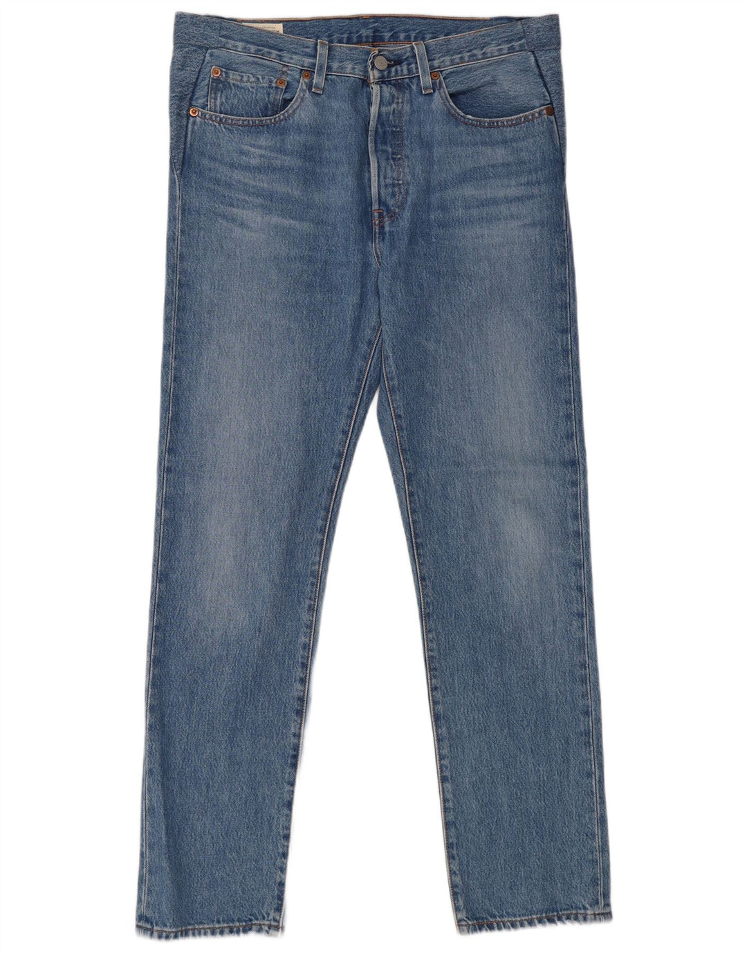 Levi's Uomo 501 Jeans dritti W27 L30 Cotone Blu