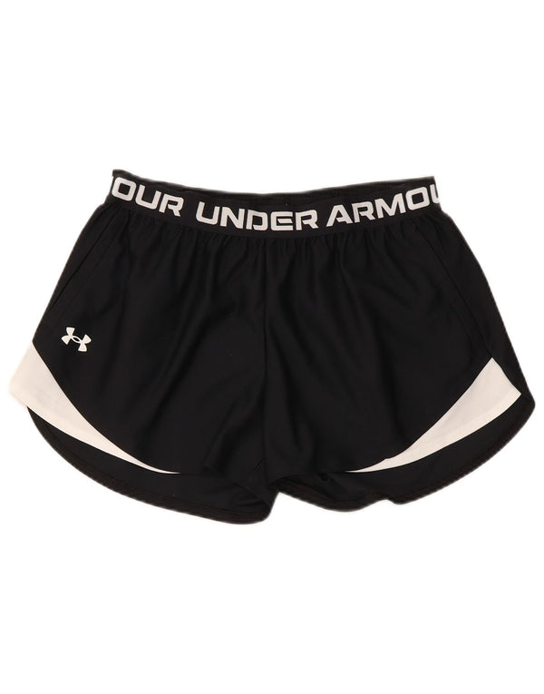 Pantaloncini sportivi grafici da donna Under Armour UK 12 Medium Black Sports