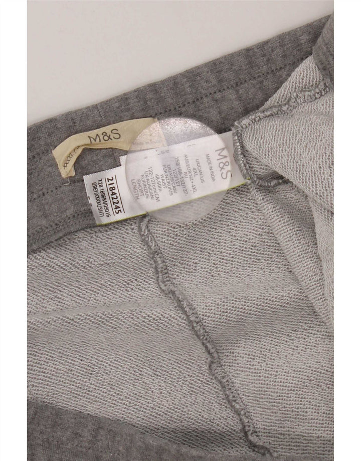 Pantaloni da tuta da uomo Marks & Spencer 4XL cotone grigio