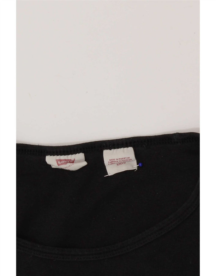 T-shirt da donna Levi's Top UK 8 Small Nera