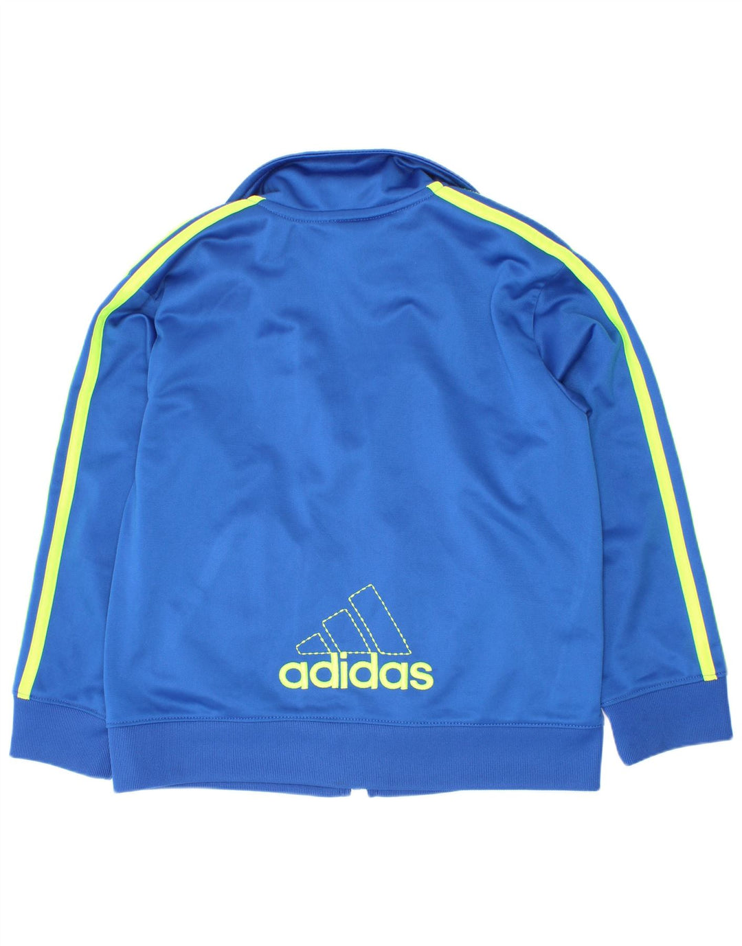 Giacca da ginnastica grafica da ragazzo Adidas 4-5 anni in poliestere blu