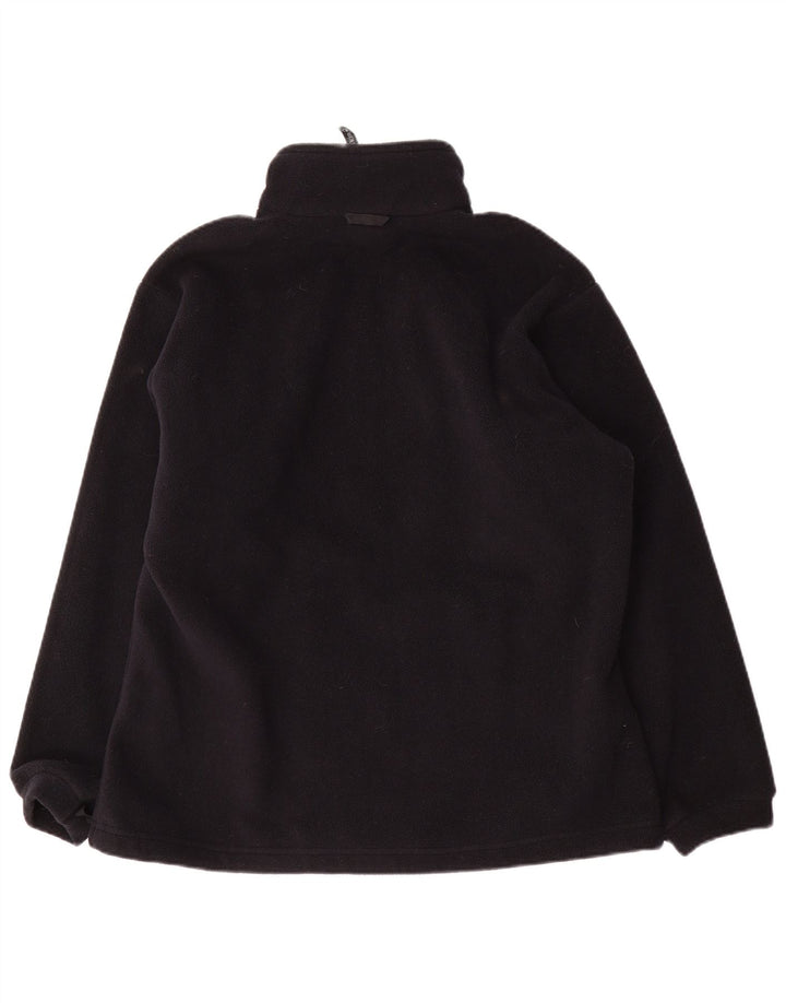 Giacca in pile foderata da donna Jack Wolfskin UK 18/20 XL poliestere nero