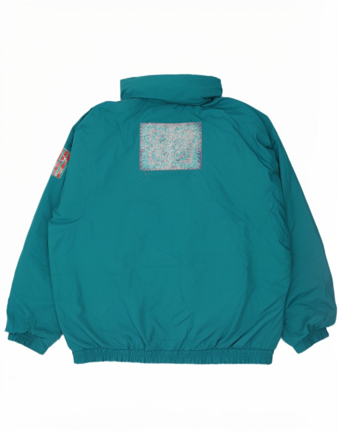 Giacca da sci imbottita da uomo Sergio Tacchini UK 42 XL poliestere verde