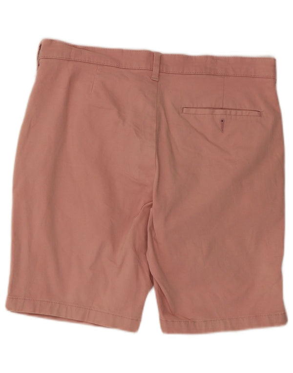 Pantaloncini chino da uomo Marks & Spencer W32 cotone rosa medio