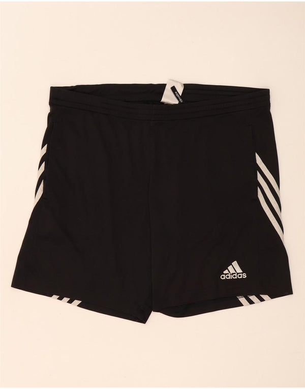 Pantaloncini sportivi Adidas Climalite da uomo grandi neri