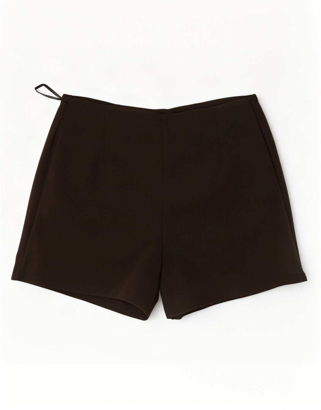Pantaloncini casual a vita alta da donna Zara medi W28 marroni