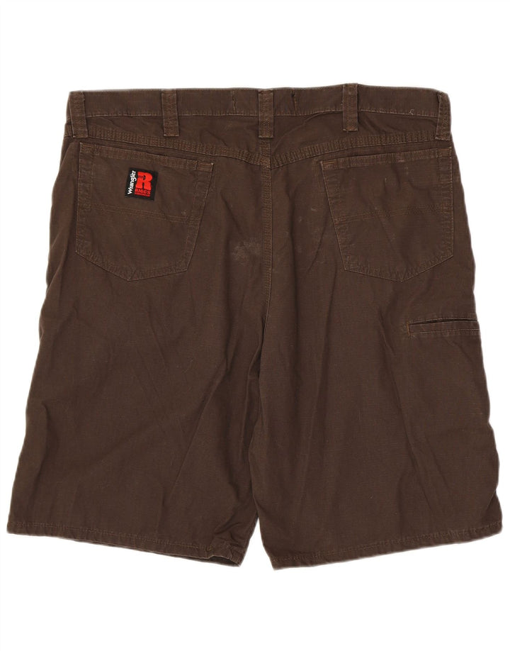 Pantaloncini cargo da uomo Wrangler W38 XL in cotone marrone